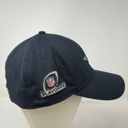 Dallas Cowboys NFL New Era Blue Cap XL Playoffs Patch 39THIRTY Stretch Fit Hat