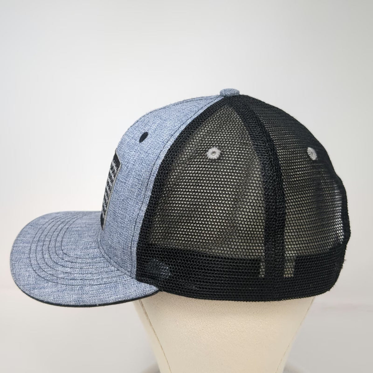 Arcadian Outfitters Trucker Hat Gray One Size Bull Barbed Wire Mesh Snapback