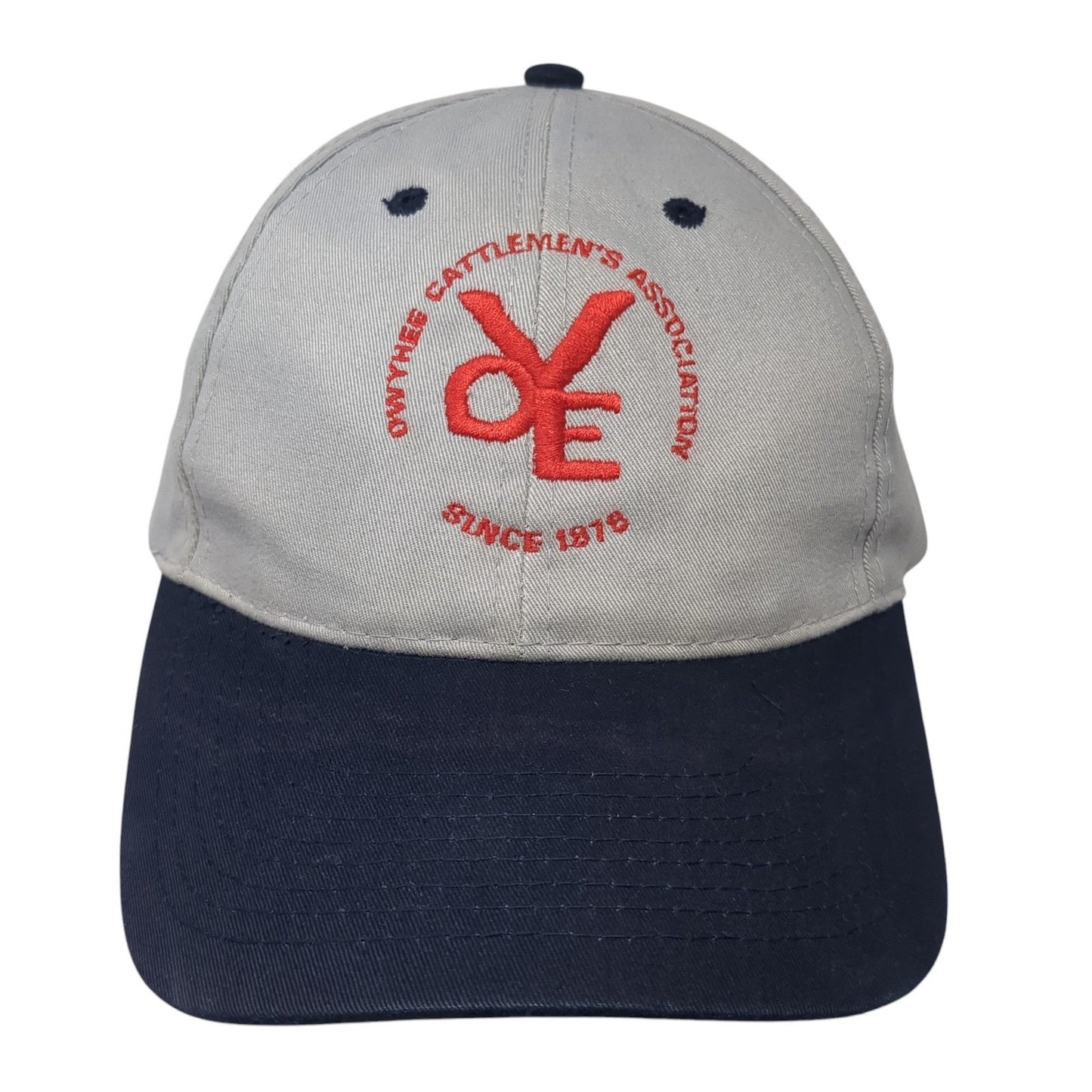 Owyhee Cattlemen's Association Slideback Hat Gray One Size Adjustable