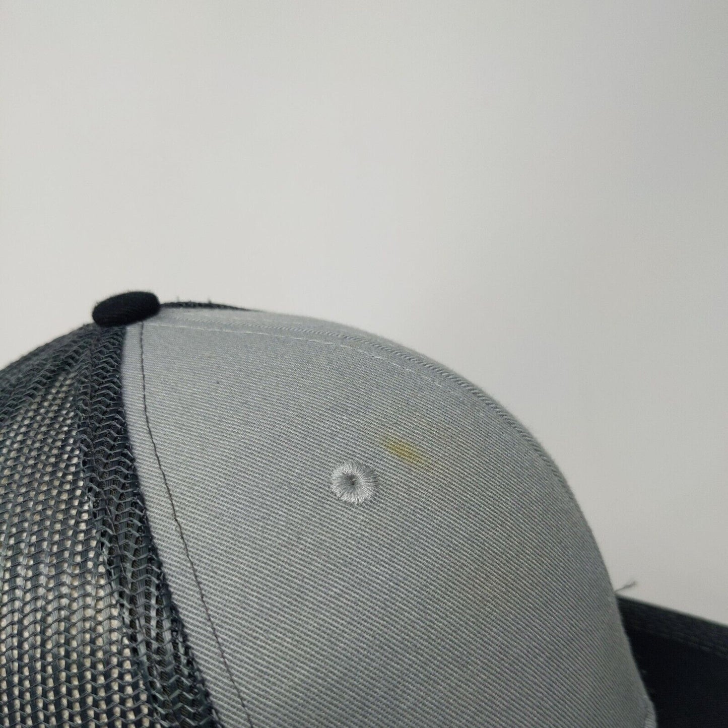 T-Meridian Snapback Mesh Back Trucker Hat Gray One Size Port Authority