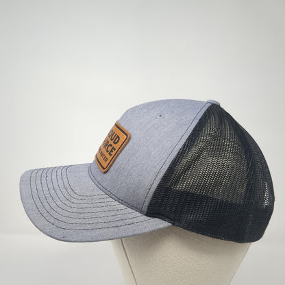 Proud Source Spring Water Snapback Trucker Hat Gray OS Adjustable Richardson
