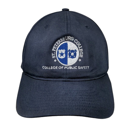 St. Petersburg College Of Public Safety Snapback Hat Blue M/L 6 Panel