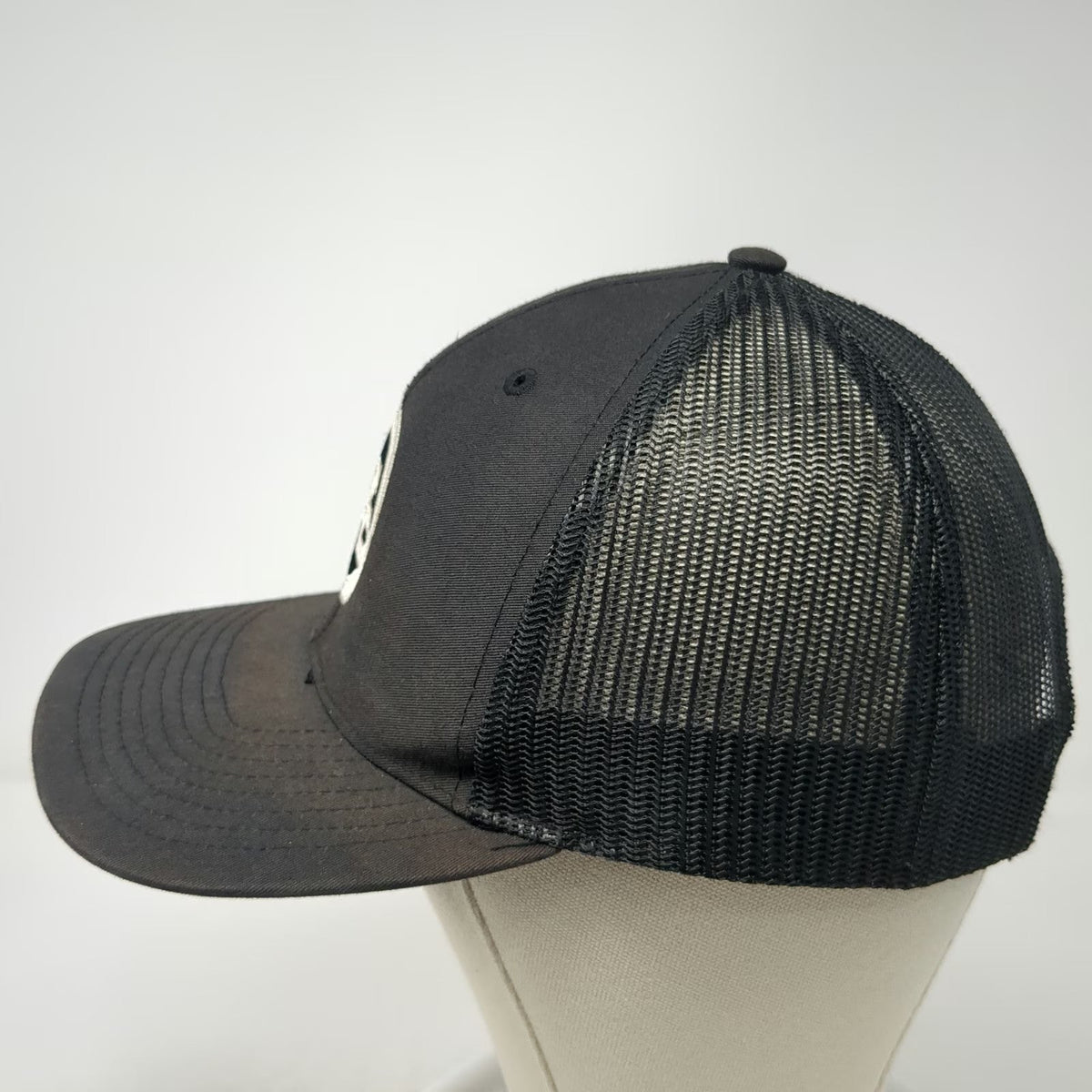 Richardson Trucker Hat Black One Size Snapback AE Racing Always Evolving Mesh