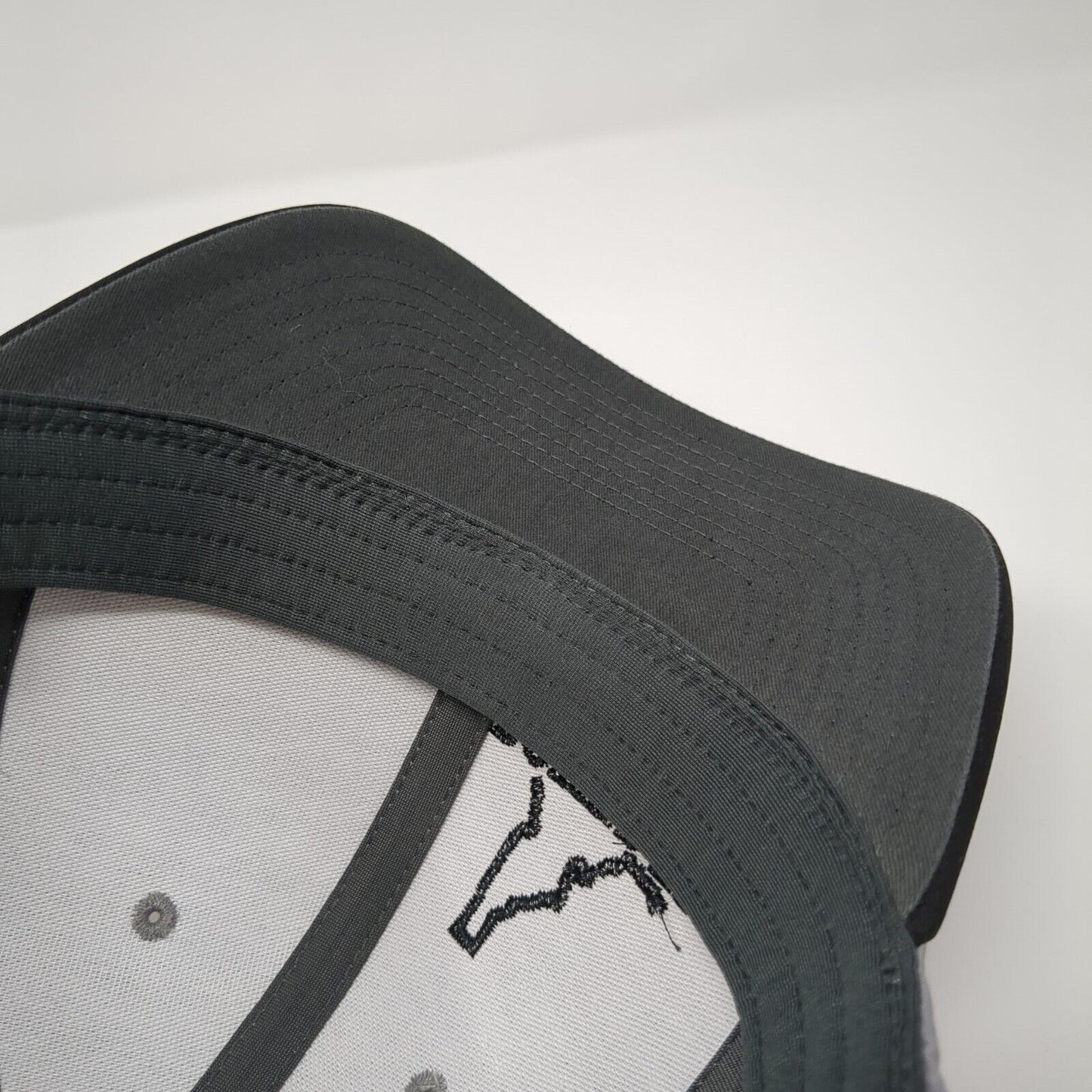 Power Plus Inc Idaho Snapback Hat Gray M/L Flexfit Breathable Richardson