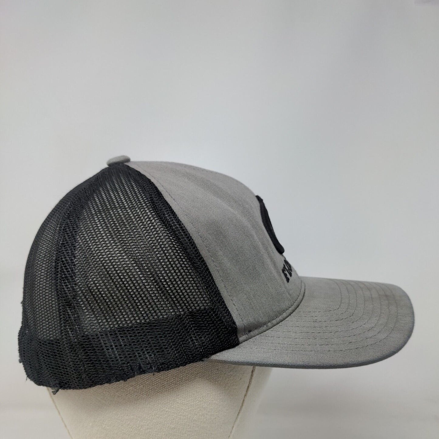 Florida Snapback Trucker Hat Gray OS Embroidered Mesh Back Pacific Headwear
