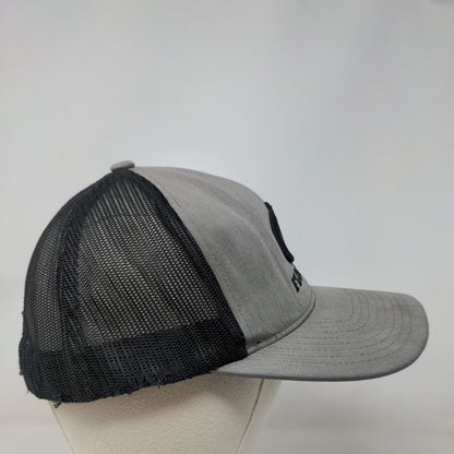 Florida Snapback Trucker Hat Gray OS Embroidered Mesh Back Pacific Headwear