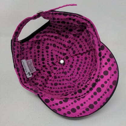 Disney Minnie Mouse Bling Slideback Hat Black Adult Short Brim