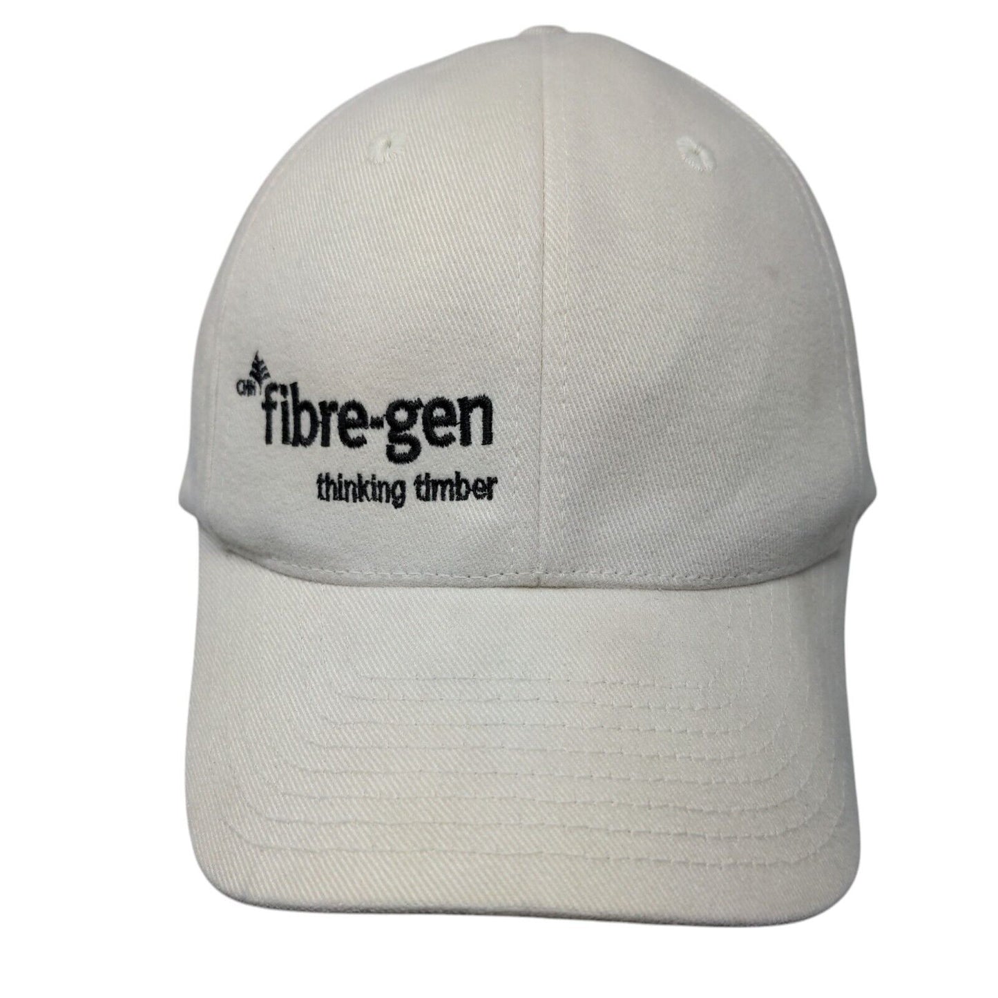 Fibre-Gen Thinking Timber Fitted Hat Cream S-M Embroidered Flexseam