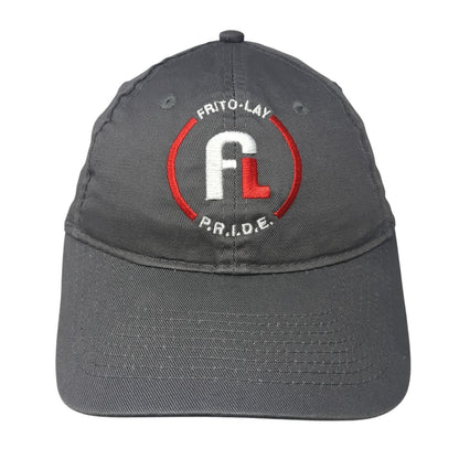 Frito-Lay Pride Strapback Hat Gray One Size Embroidered Port & Company