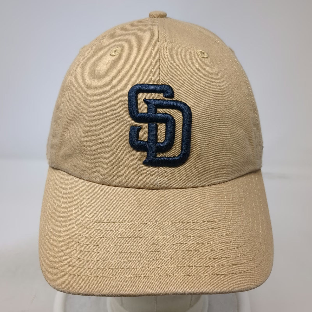 '47 San Diego Padres MLB Baseball Cap Brown Blue One Size Slideback Embroidered