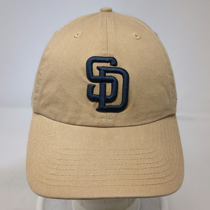 '47 San Diego Padres MLB Baseball Cap Brown Blue One Size Slideback Embroidered