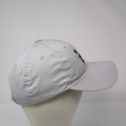 ISG Strapback Baseball Cap Gray One Size Adjustable Embroidered Port & Company