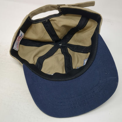 Competition Headwear Mass Audubon Baseball Cap Beige One Size USA Hat Vintage