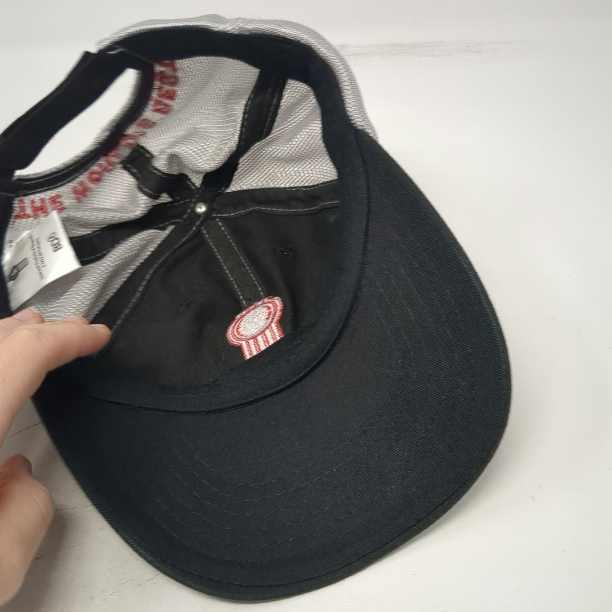 Kenworth Baseball Cap Black Silver One Size Strapback The Worlds Best Mesh Hat