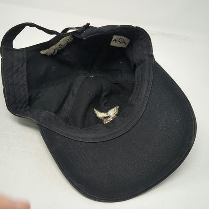 Nickelodeon Avatar Airbender Momo Black One Size Baseball Cap Slideback Hat