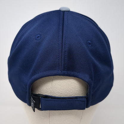 PGA Tour Slideback Baseball Cap Blue One Size Adjustable Embroidered 6 Panel