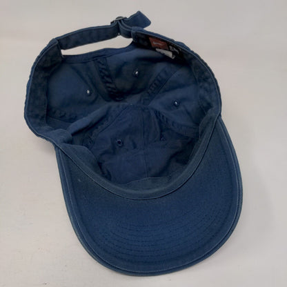 Nike Swoosh Slideback Hat Blue OSFM Embroidered Heritage 86 Vent Holes