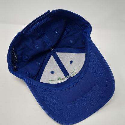 Varsity Facility Services Strapback Hat Blue One Size Adjustable Port & Company