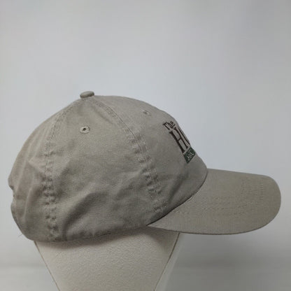 Port & Company Men's Strapback Hat Tan The Huff 50k Trail Run 100% Cotton