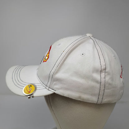PowerBilt Baseball Cap White One Size TGA Premier Junior Golf Strapback hat Logo