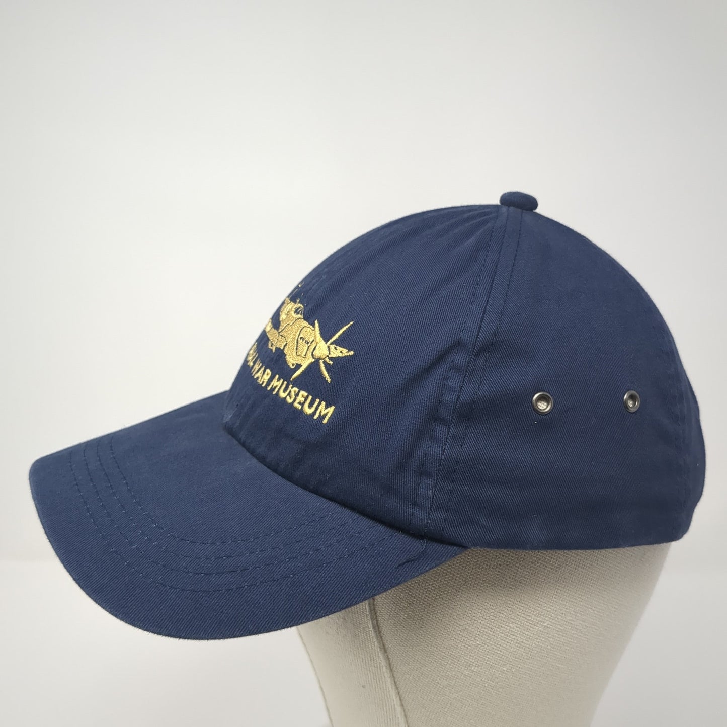Imperial War Museum Slideback Hat Blue One Size Adjustable Embroidered