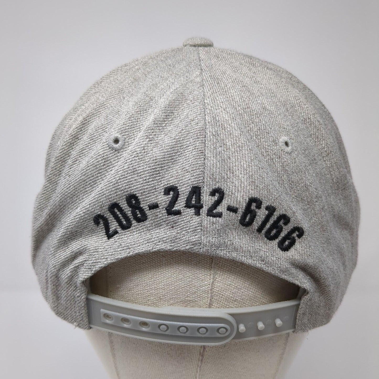 Port Neuf Valley Concrete LLC Snapback Hat Gray One Size Adjustable Sport-Tek