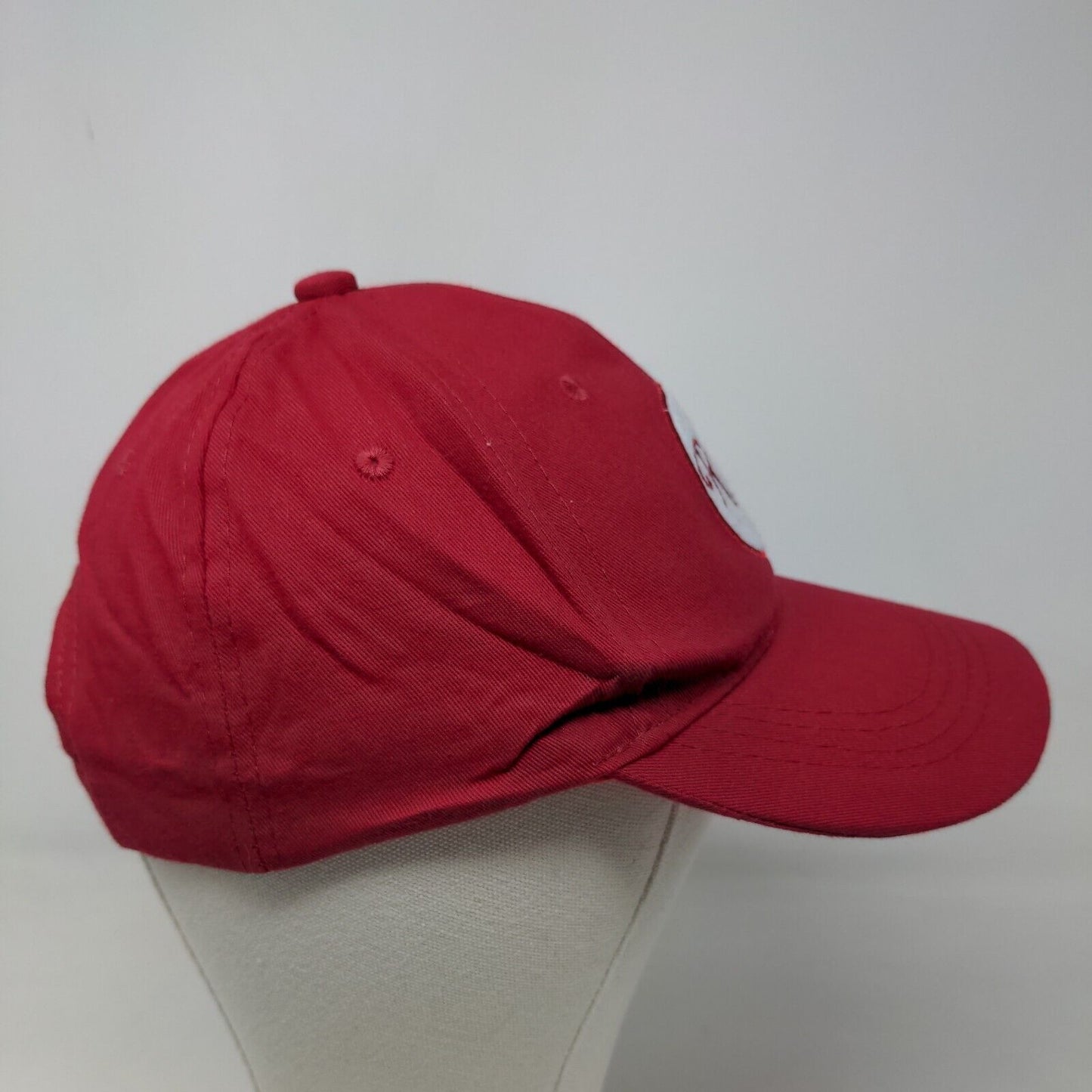 Unbranded Men's Snapback Hat Red Embroidered RP Logo Adjustable