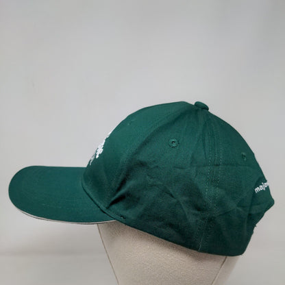 Majestic Colonial Punta Cana Slideback Hat Green One Size Embroidered