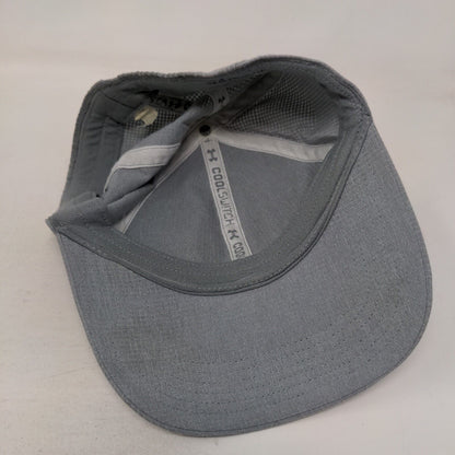 Under Armour Fitted Hat Gray L/XL Classic Fit Lightweight Cool Switch