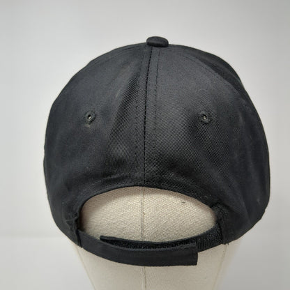 Man of God Strong Faithful Fearless Strapback Hat Black One Size Solid