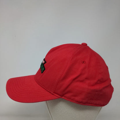Nashville Tennessee Snapback Hat Red One Size Embroidered 5 Panel