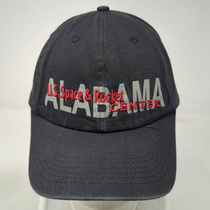 U.S. Space & Rocket Center Black One Size Baseball Cap Hat NASA Alabama Museum