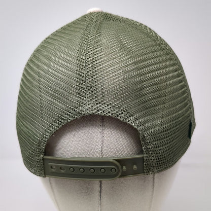 Legacy Trucker Hat Green White One Size Seabrook Island South Carolina Snapback