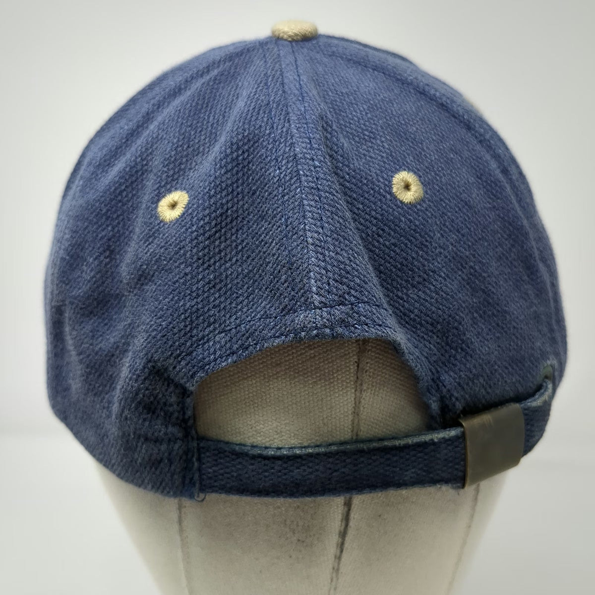 SAN SUN Barbados Baseball Cap Blue One Size Embroidered Slideback Graphic Hat