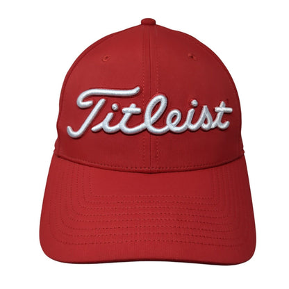 Titleist Boise High Slideback Hat Red One Size Adjustable Embroidered