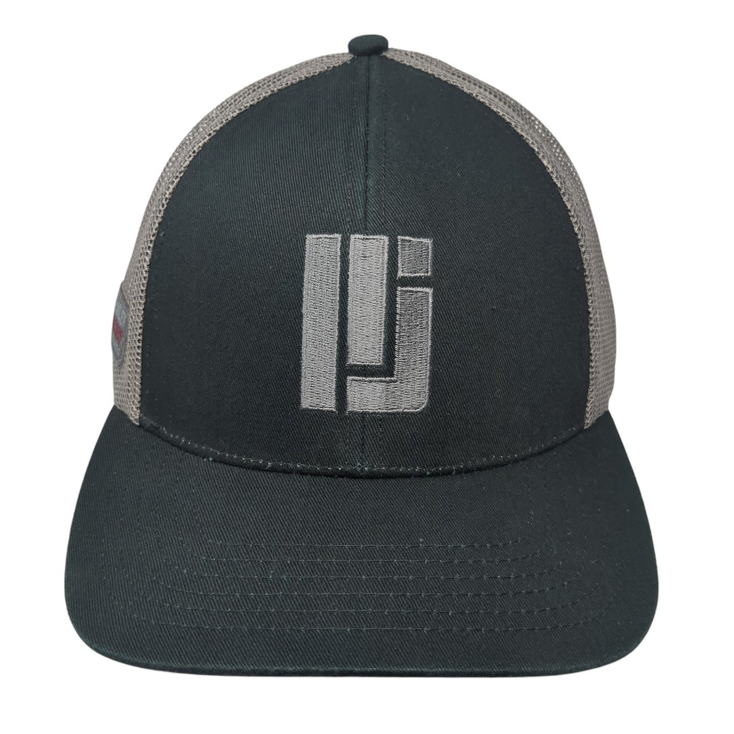 McMillen Jacobs Associates Snapback Trucker Hat Black One Size Mesh Back