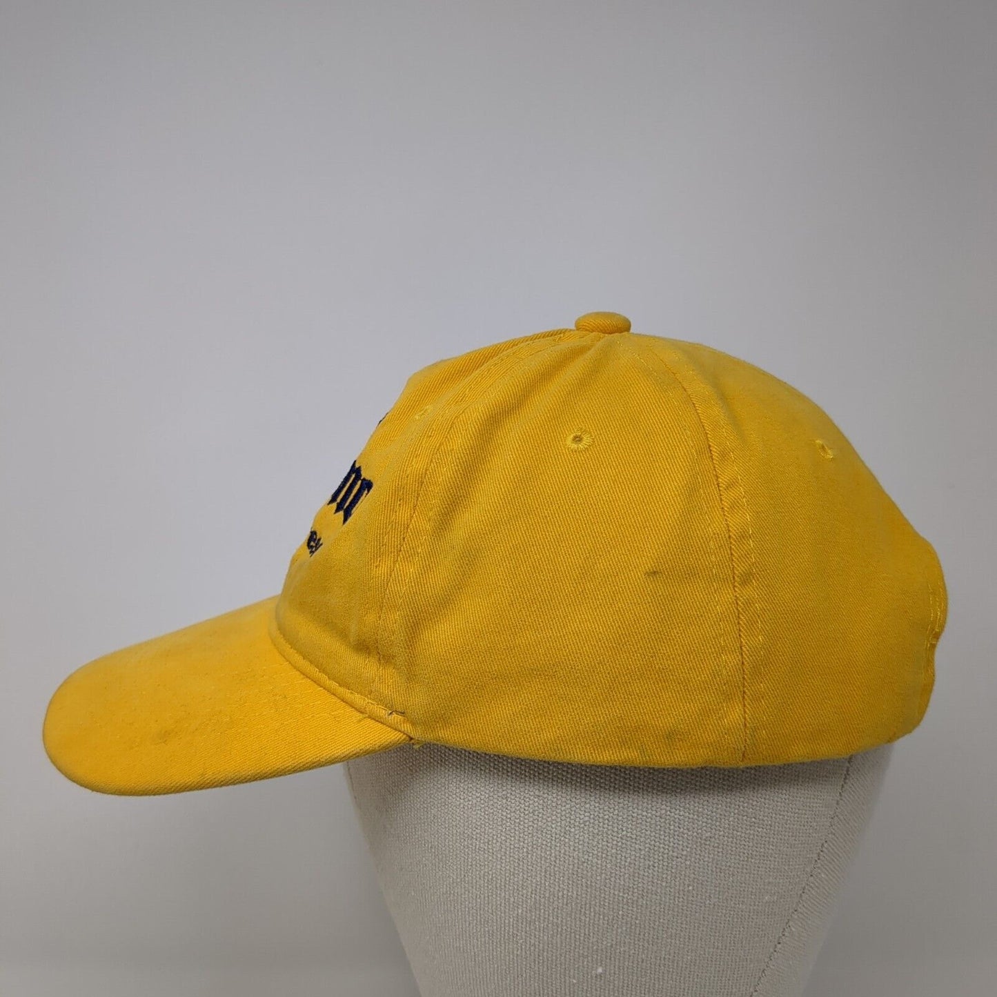 Corona Puerto Progreso Mexico Slideback Hat Yellow OS Adjustable Embroidered