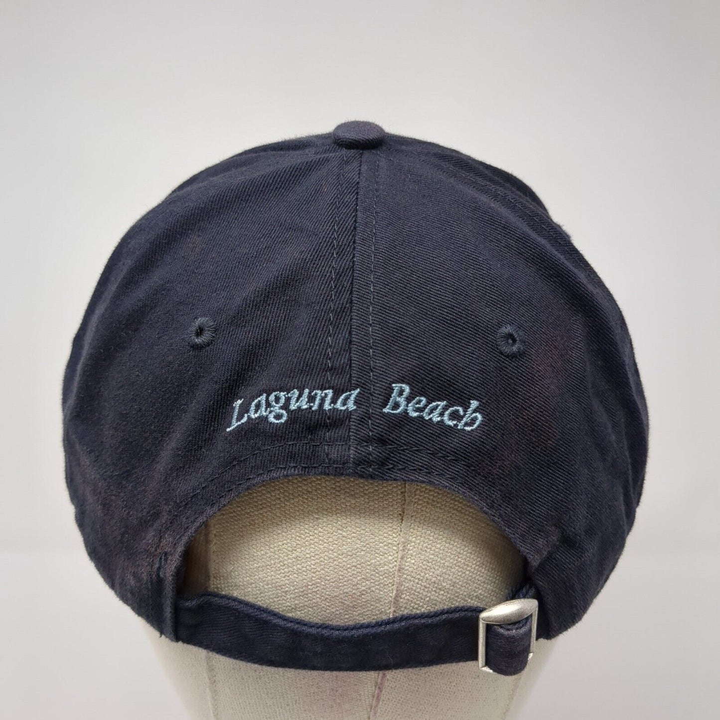 Montage Laguna Beach Slideback Hat Blue One Size Adjustable Embroidered