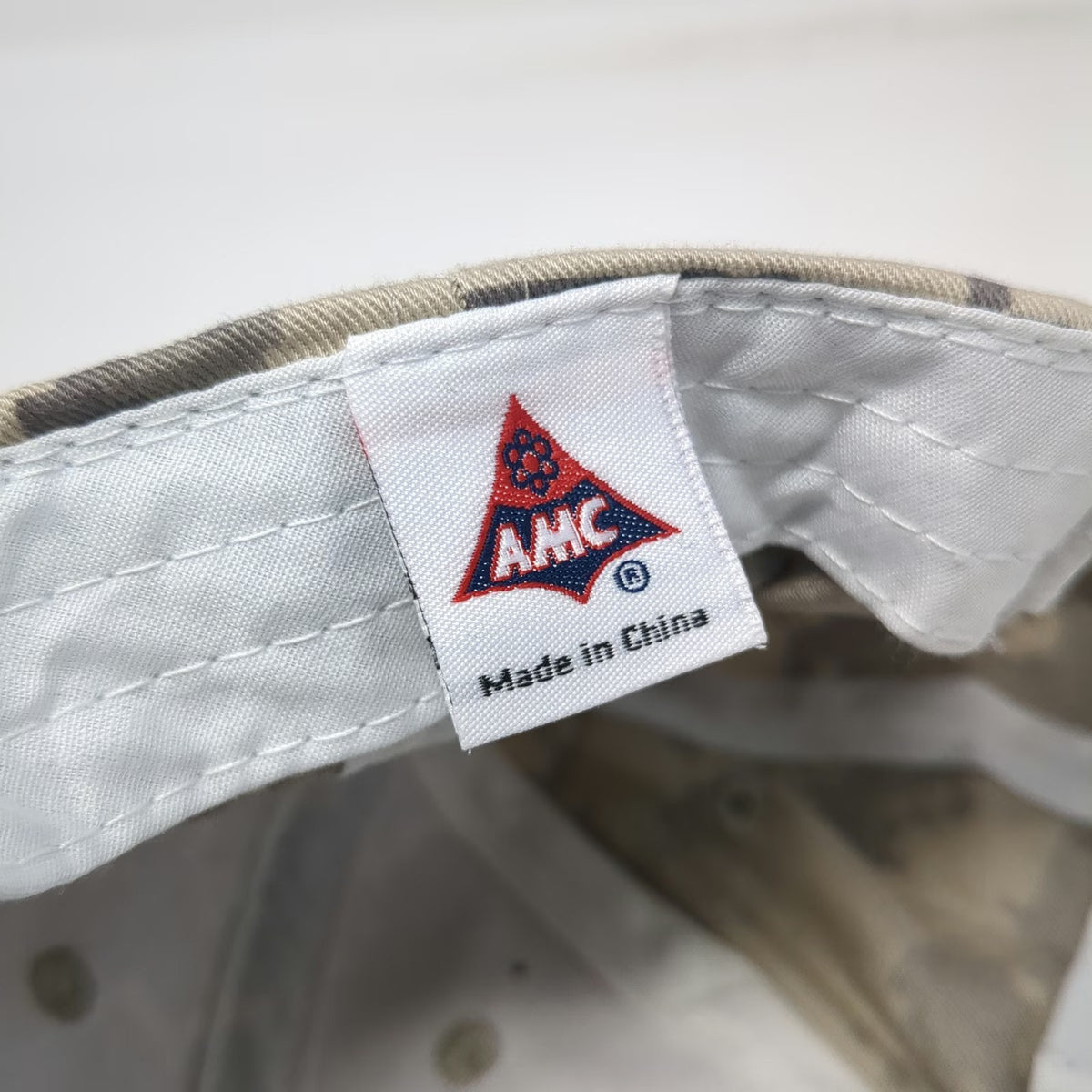 AMC Baseball Cap Gray Digital Camo Wyakin Foundation Meritor OSFM Hat 6-Panel