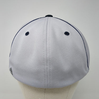 VM Softball Fitted Hat Gray 7 3/8-8 Embroidered D Series Pacific Headwear