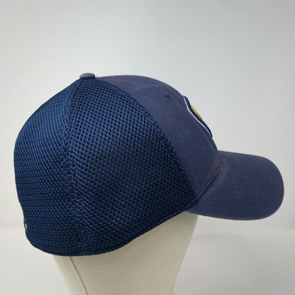 Florida Panthers NHL Fanatics Cap Blue XL Mesh Back Flex Fit Curved Brim Hat