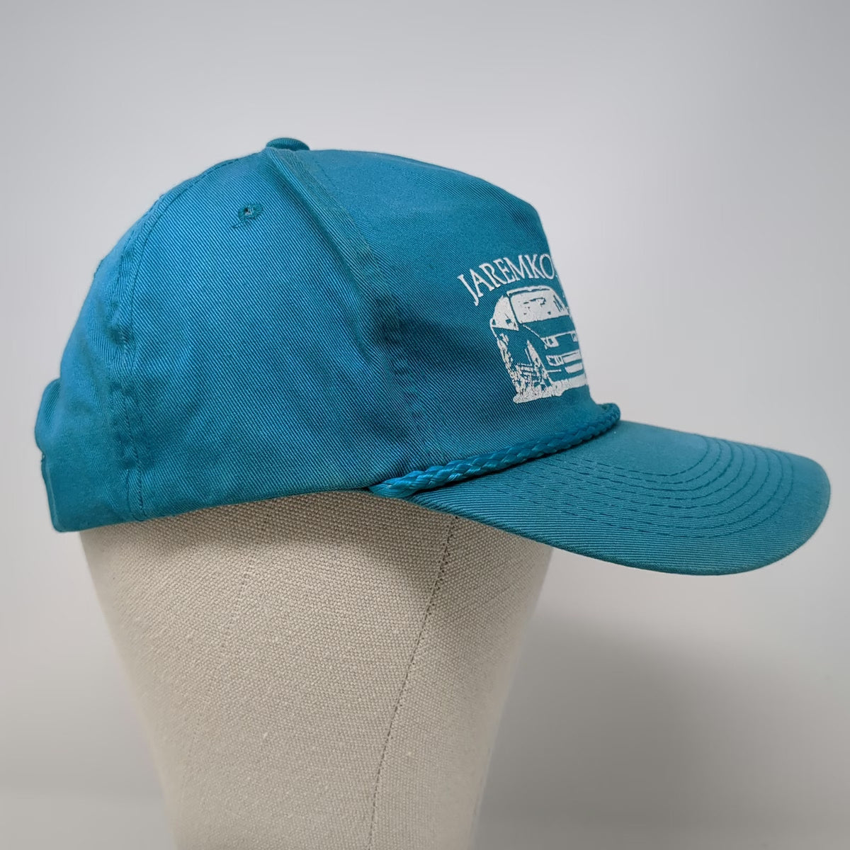 Fine Tree 5 Panel Blue One Size Jaremko Nissan Saab Spokane Rope Snapback Hat