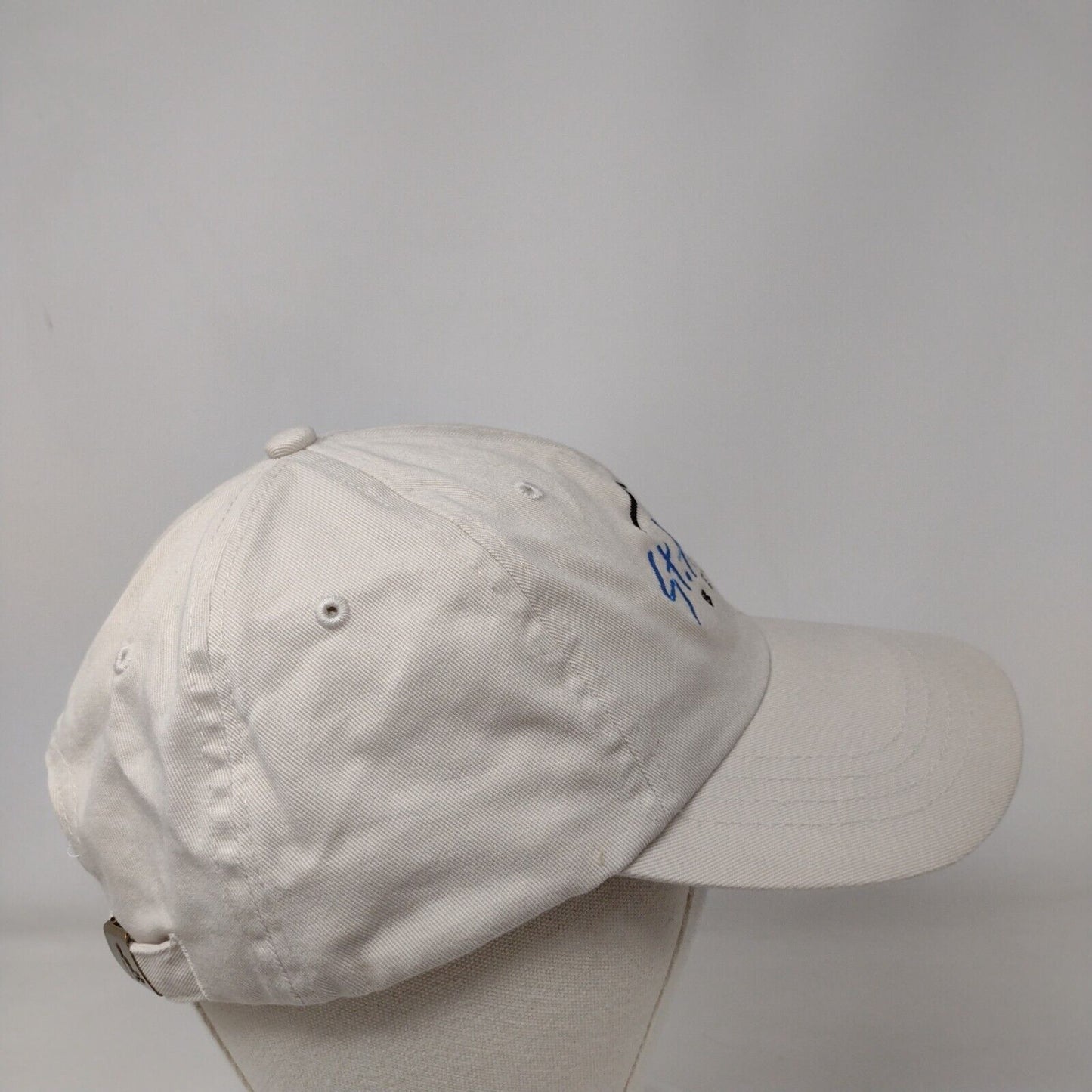 St. Helens Beef Slideback Hat Tan OSFA Adjustable Embroidered 6 Panel Cotton