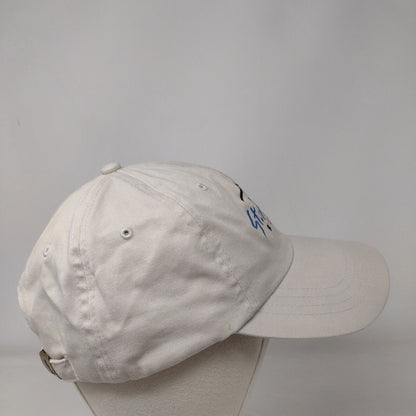 St. Helens Beef Slideback Hat Tan OSFA Adjustable Embroidered 6 Panel Cotton