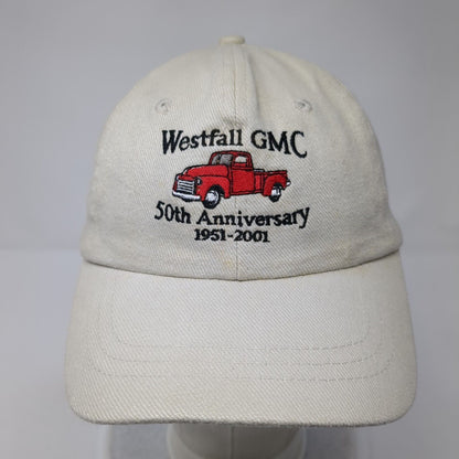 Westfall GMC 50th Anniversary Slideback Hat Tan One Size Solid KC Caps