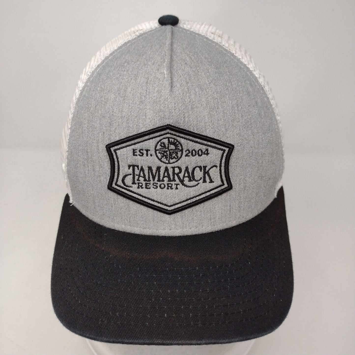 Tamarack Resort Est. 2004 Snapback Trucker Hat Multi OSFA Mesh Back