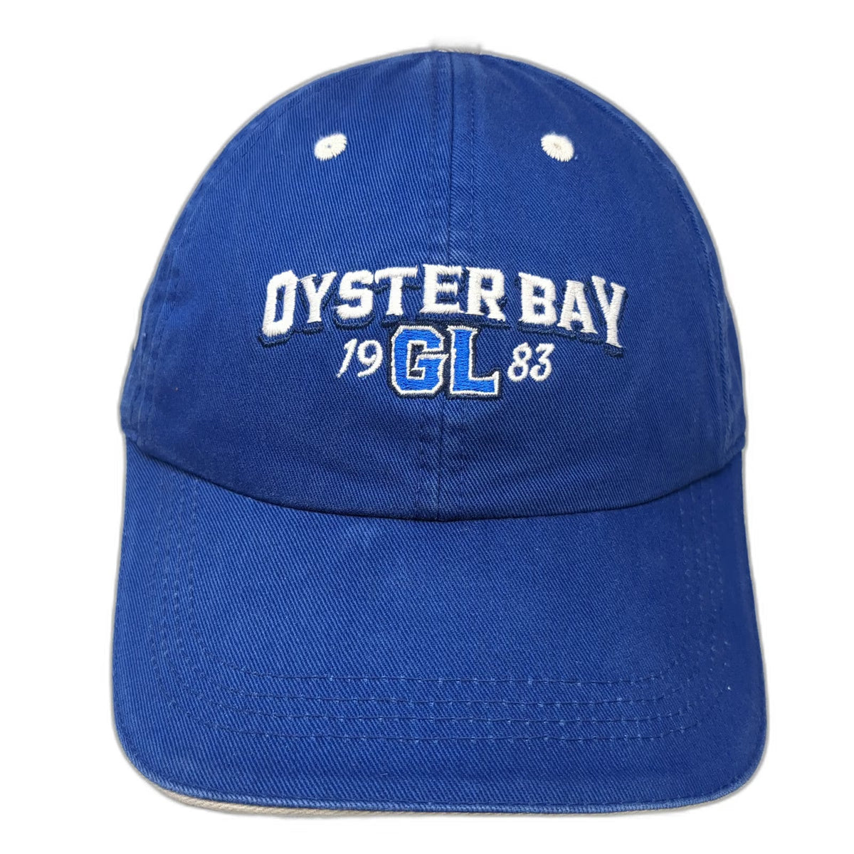 Ahead Baseball Cap Blue One Size Oyster Bay Golf Links 1983 NC Flag Logo Hat