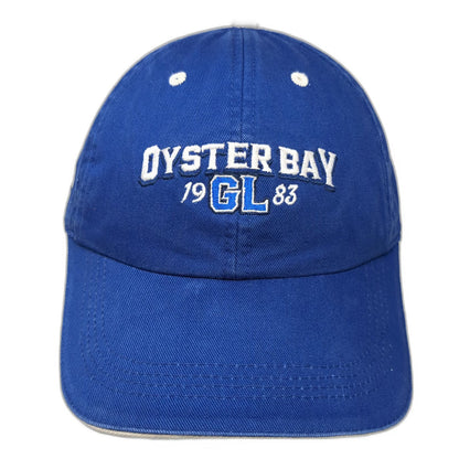 Ahead Baseball Cap Blue One Size Oyster Bay Golf Links 1983 NC Flag Logo Hat
