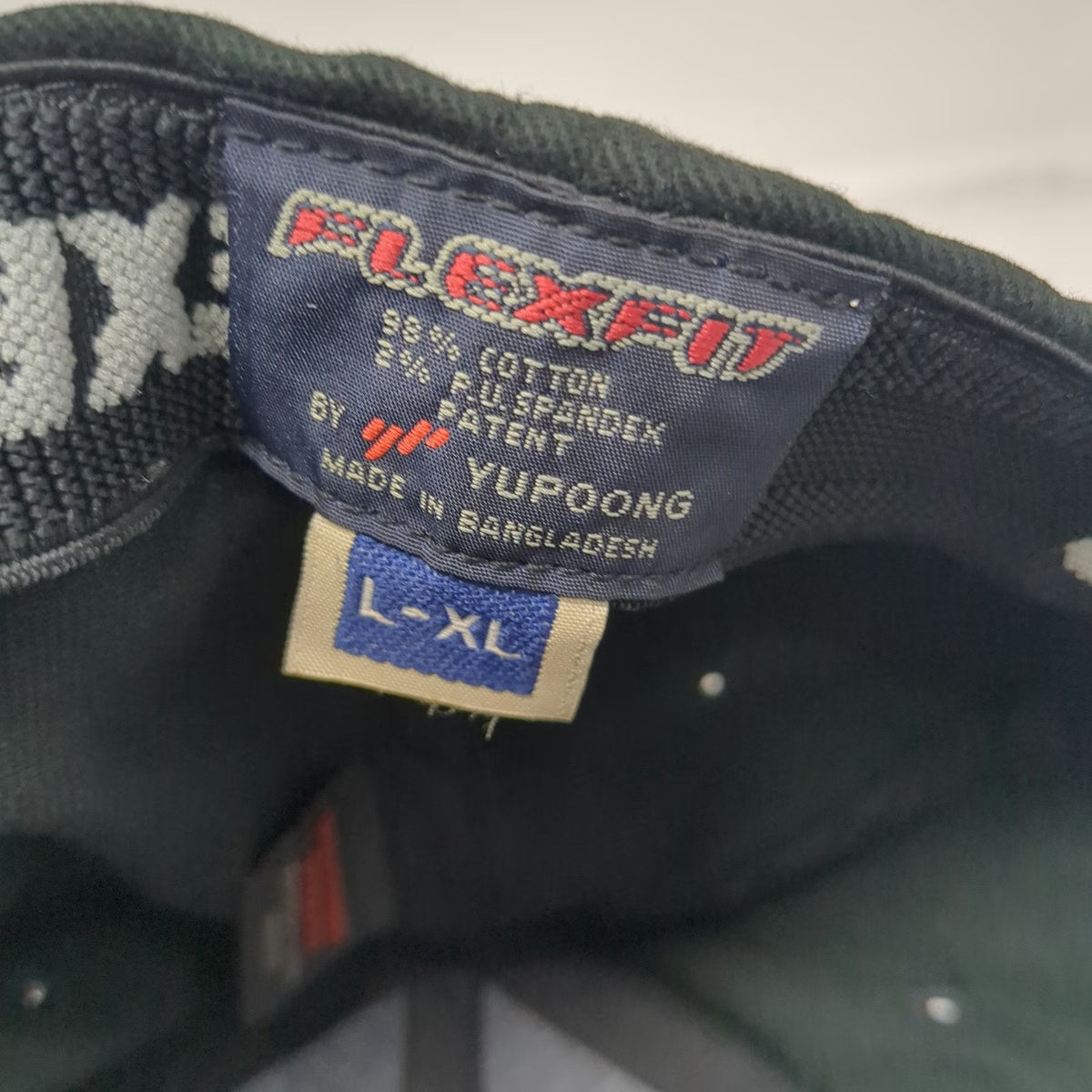 Yupoong Flexfit Baseball Cap Black XL 266th Range Squadron Air Force Unit Hat