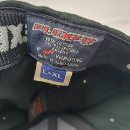 Yupoong Flexfit Baseball Cap Black XL 266th Range Squadron Air Force Unit Hat